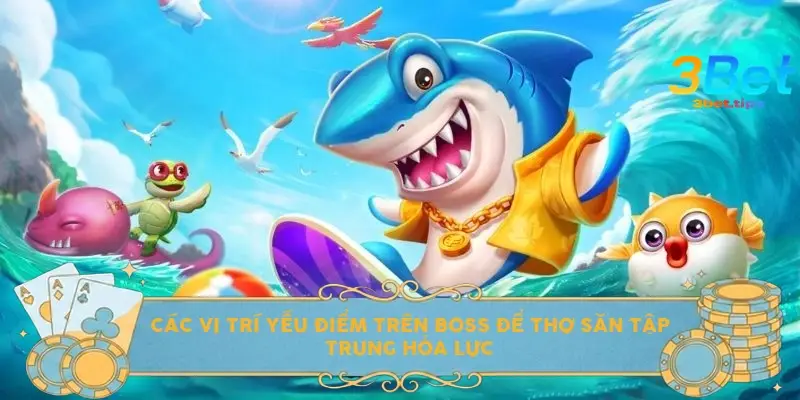 Các vị trí yếu điểm trên Boss để thợ săn tập trung hỏa lực